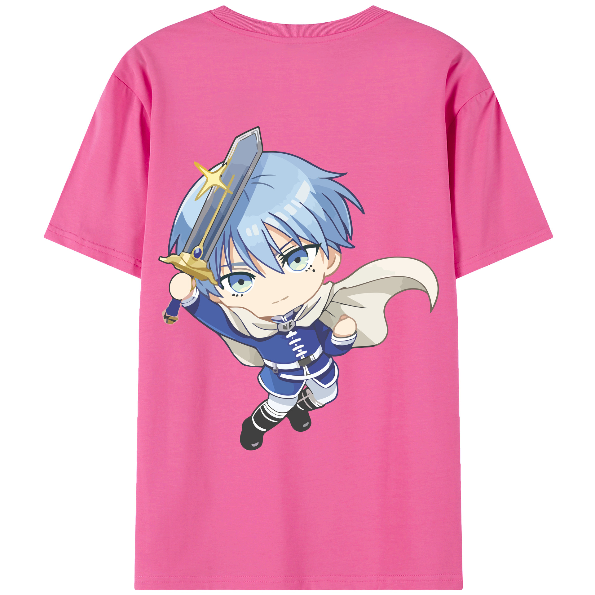 （画像用） 葬送のフリーレン Frieren レディース半袖Tシャツ(バックプリント)